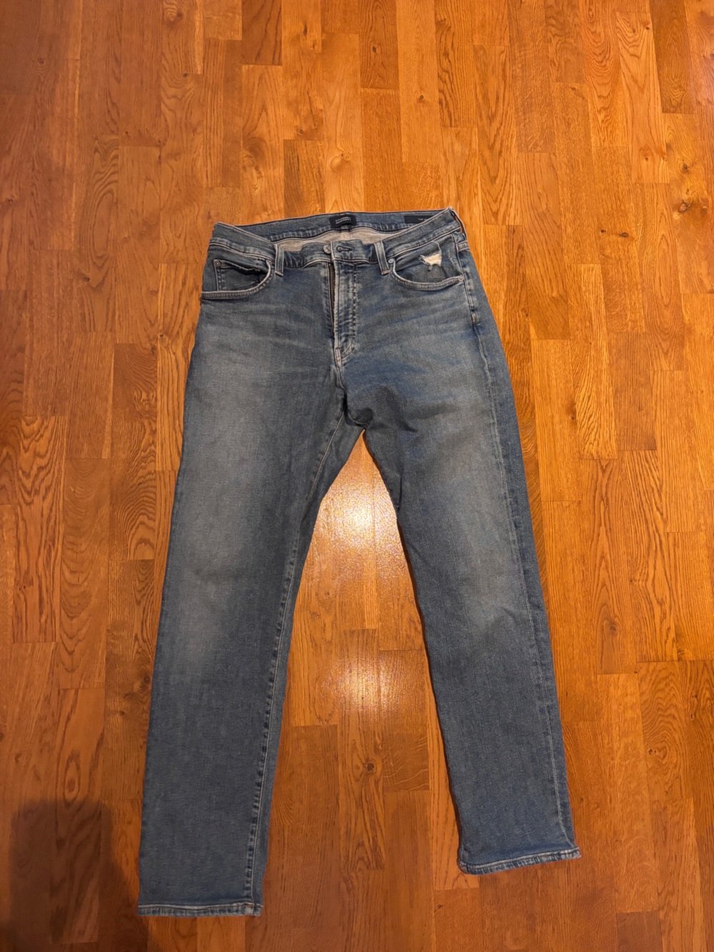 Citizens Of Humanity Light Blue Slim Straight Jeans